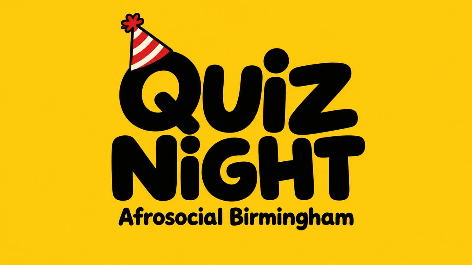 Afrosocial Birmingham Quiz Night cover